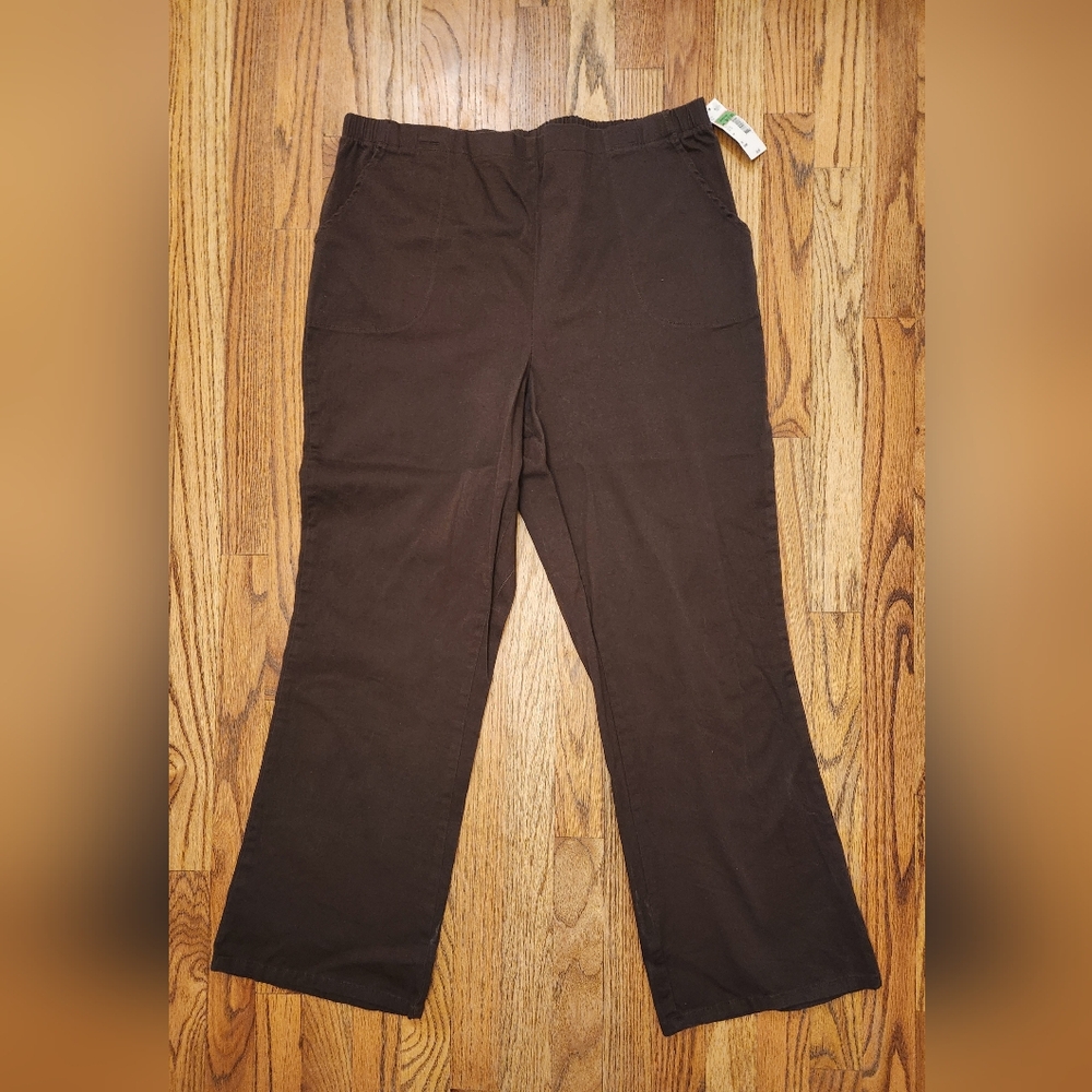 Brown Casual Pants, Vintage SEARS New With Tags!